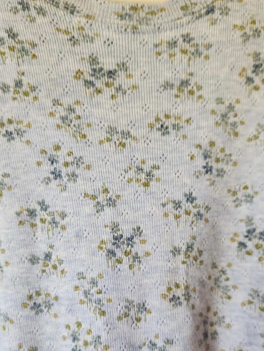 GAP Light Blue Girls Floral Dress